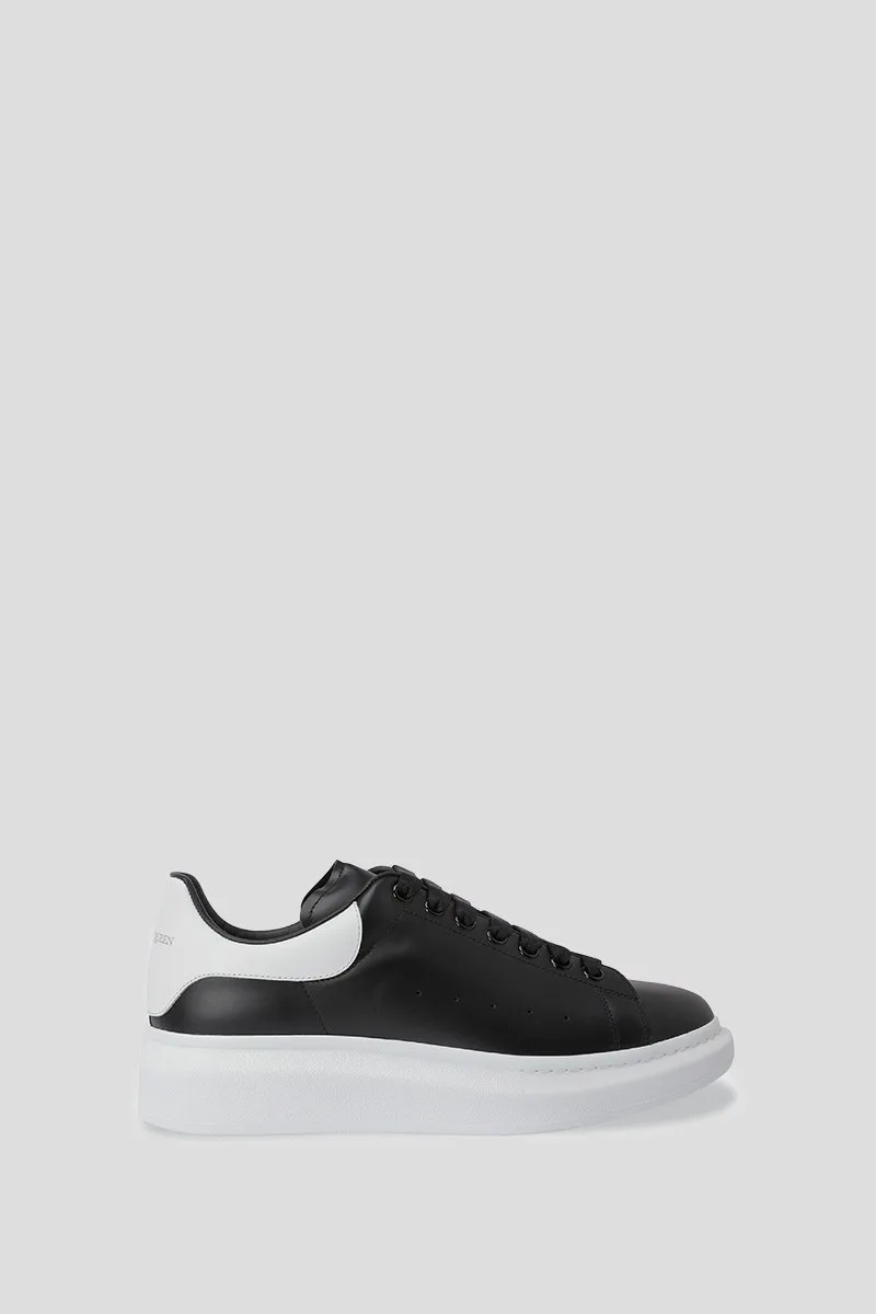 ALEXANDER MCQUEEN Ανδρικό Μαύρο Oversized Sneaker In Black/White
