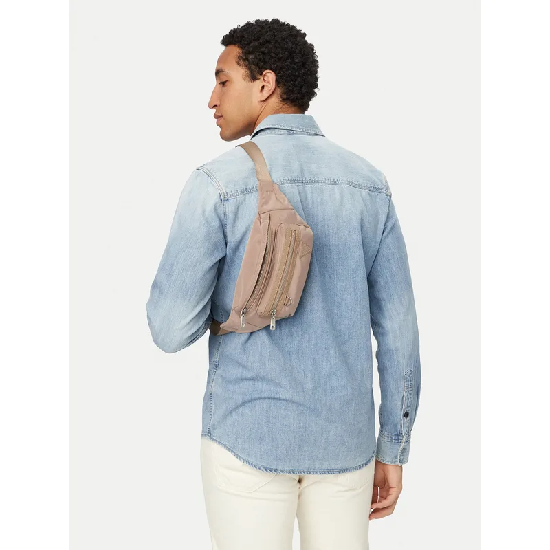 Τσαντάκι Μέσης﻿ Guess HMBENY P6156 Μπεζ