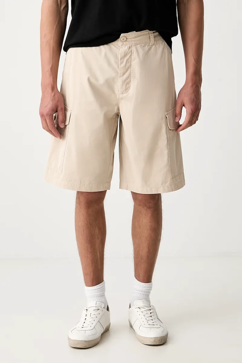 United Colors of Benetton σορτς cargo ανδρικά βαμβακερά
