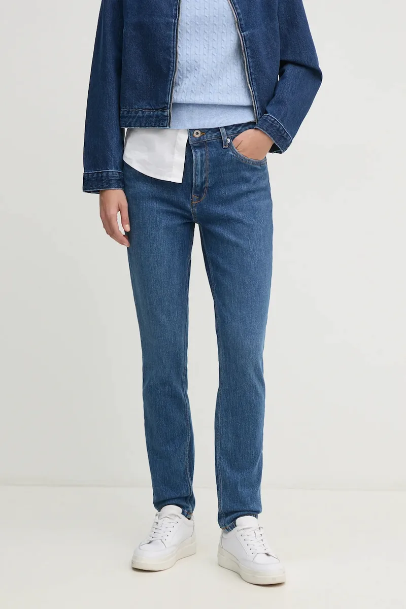 Τζιν παντελόνι Pepe Jeans TAPERED JEANS HW VIOLET