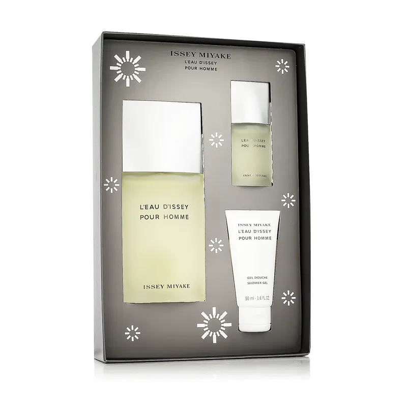 Issey Miyake L'Eau d'Issey Pour Homme EDT 125 ml + EDT 15 ml + SG 50 ml (man) 1 pcs