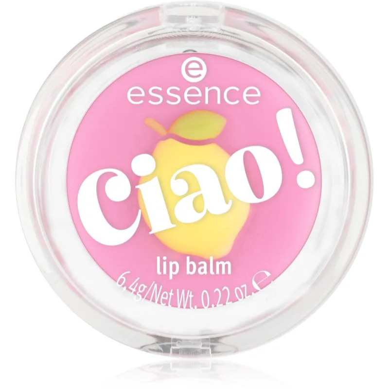 essence Ciao! Βάλσαμο για χείλη απόχρωση 01 Lemonissima 6.4 γρ