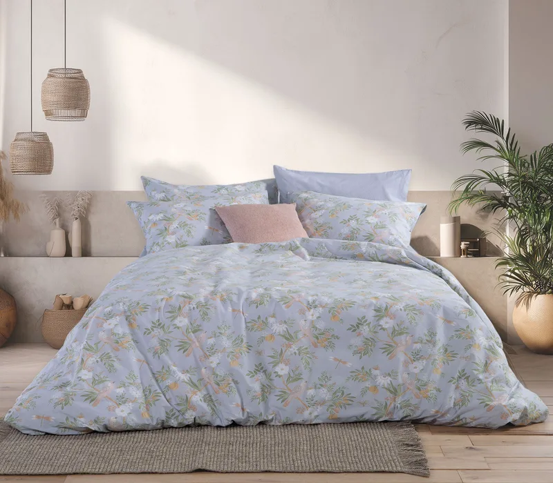 Σετ Σεντόνια Μονά 3 Τεμαχίων Nef-Nef Dreamel L.Blue 170x270