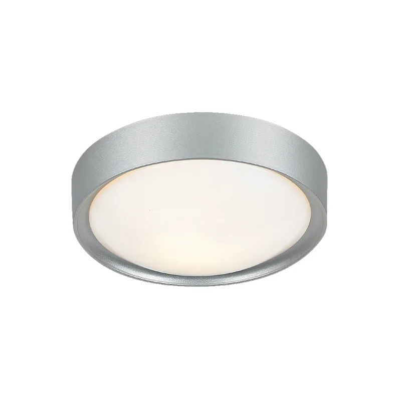 Φωτιστικό Πλαφονιέρα Aca Valletta DL250S Silver/White
