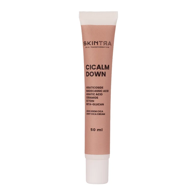 SkinTra Cicalm Down Light Cica Cream Καταπραϋντική & Αναπλαστική Κρέμα Προσώπου & Ματιών - 50ml