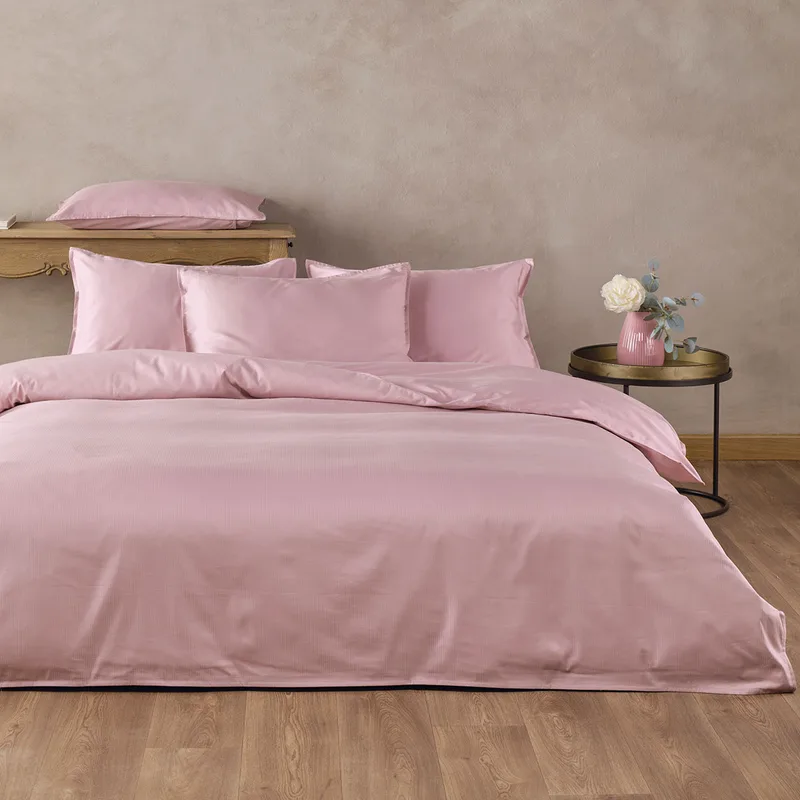 Παπλωματοθήκη King Size (Σετ 240x260) 2 Όψεων Kentia Serenity Empress 14 Ροζ