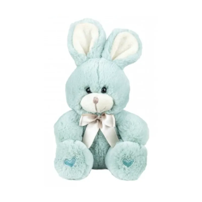 Λούτρινο Enesco Λαγουδάκι Παστέλ σε Κουτί 15cm Green 771020_G