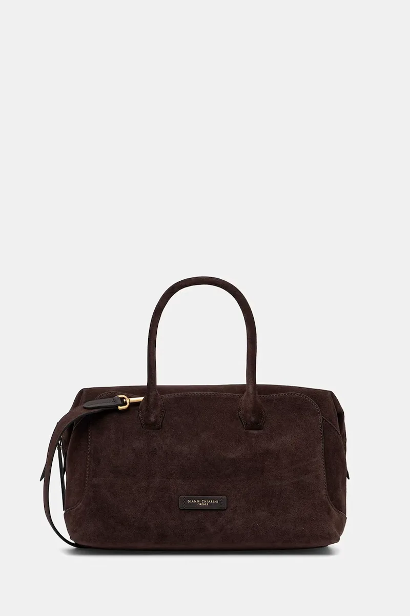 Gianni Chiarini μικρή τσάντα γυναικεία δέρμα σουέτ GEMMA