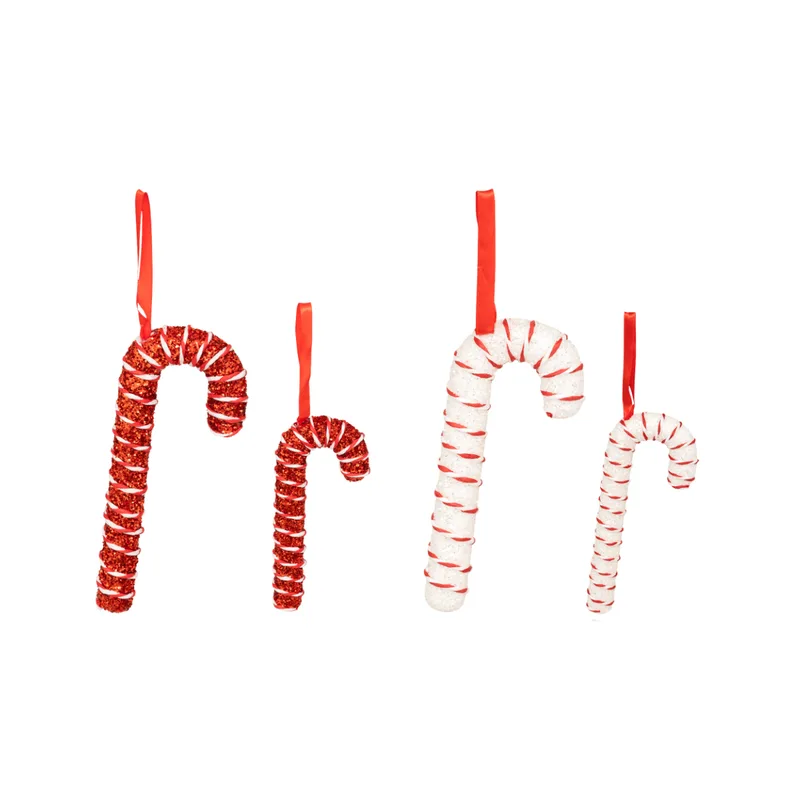 Χριστουγεννιάτικα Στολίδια (Σετ 10τμχ) A-S Candy Cane 208007