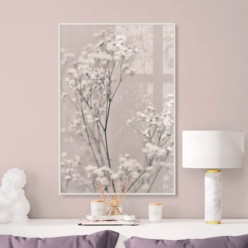 Πόστερ SPRING WHITE FLOWERS