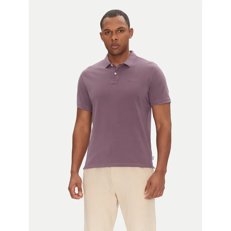 Pepe Jeans Polo New Oliver PM542099 Μωβ Regular Fit
