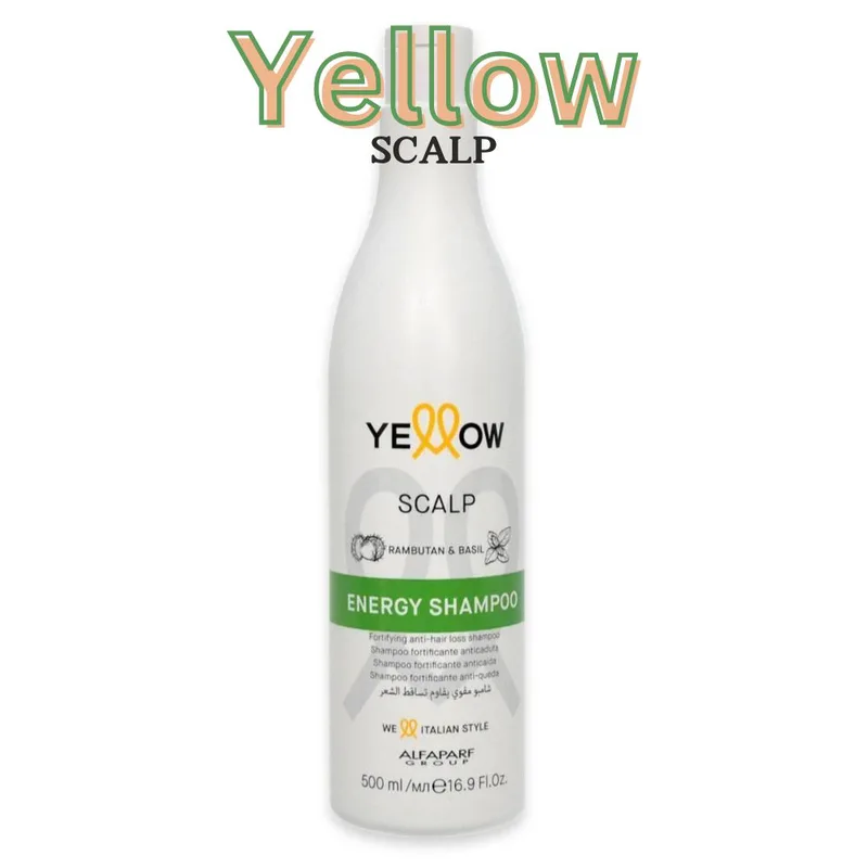 Alfaparf yellow scalp energy shampoo 500ml