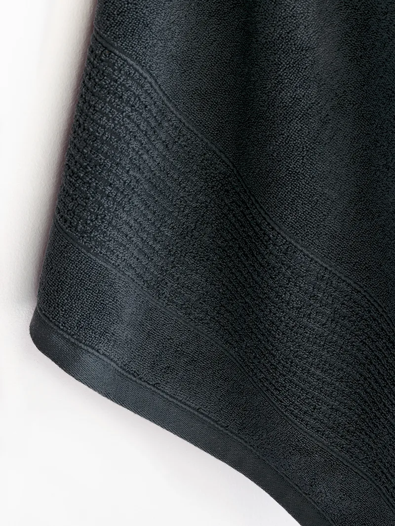 Πετσέτα Λουτρού Towels Collection 70x140 ROKE BLACK - Palamaiki
