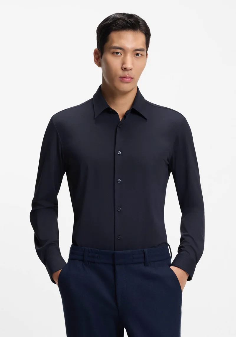 BOSS Πουκάμισο της σειράς H Roan - 50556796 404 Dark Blue