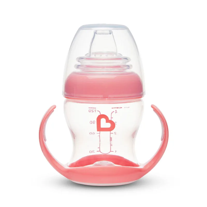 Ποτήρι Εκπαιδευτικό 118ml Munchkin Clear Ροζ
