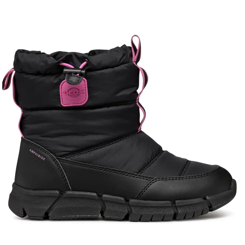 Μπότες Χιονιού Geox J Flexyper Girl B Ab J46APB 0FU54 C9B8L S Μαύρο
