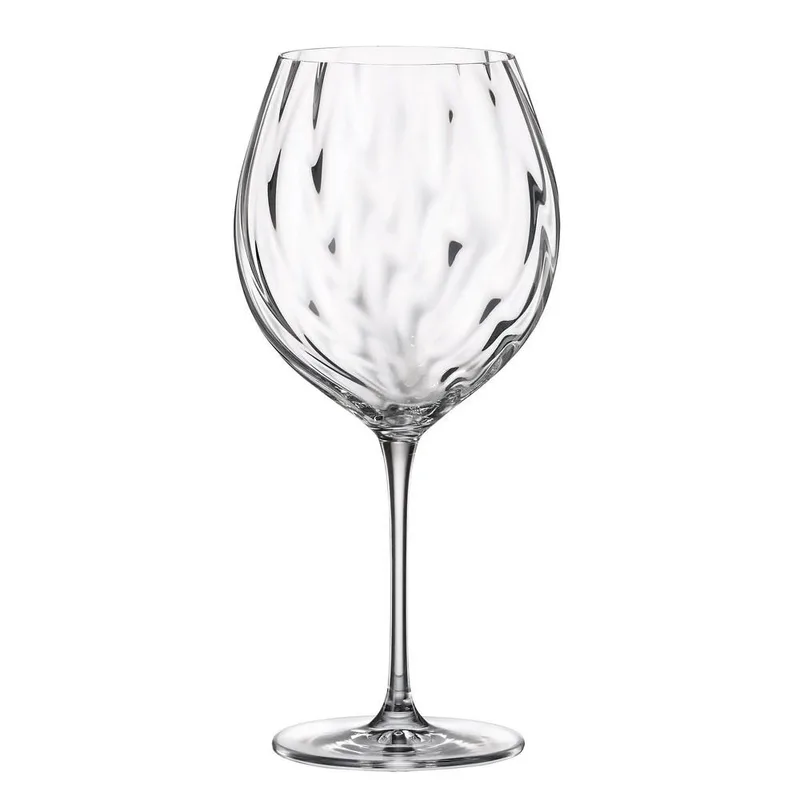 Ποτήρι Κρασιού Κολωνάτο 750ml Crystal Bohemia Uria Optic