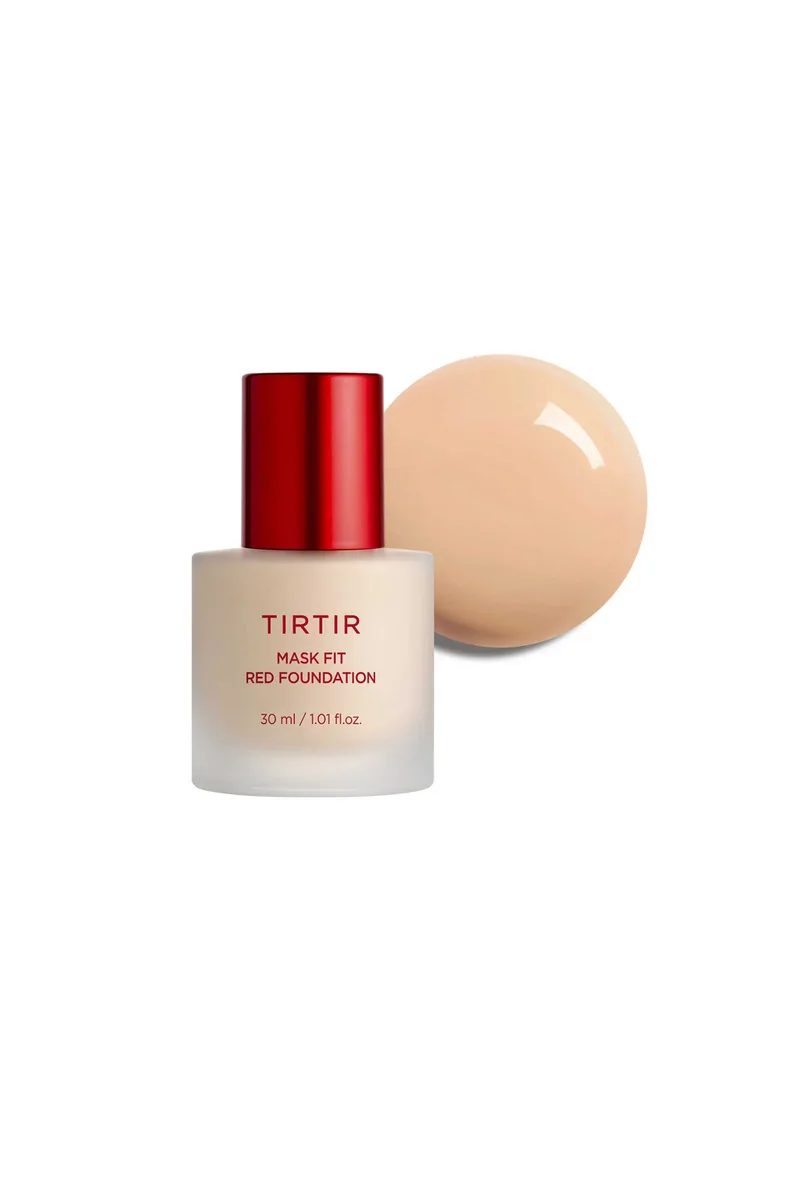 TirTir Mask Fit Red Foundation - Υγρό Foundation Υψηλής Κάλυψης 30 ml - 8800288642525 22N Shell Μπεζ