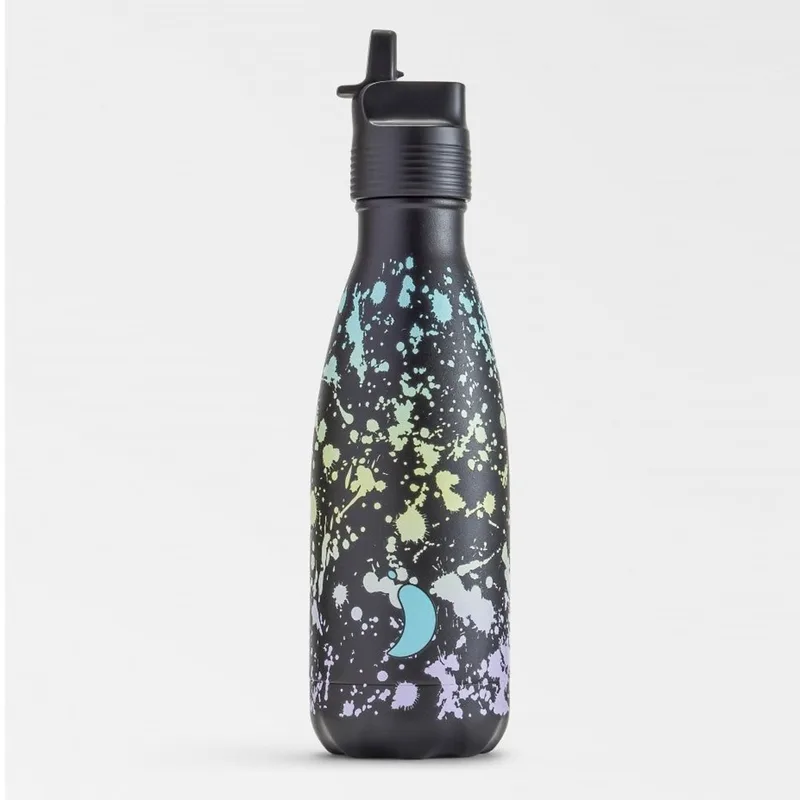 Παγούρι - Θερμός 350ml Με Καλαμάκι Chilly's Original's Series Splatter