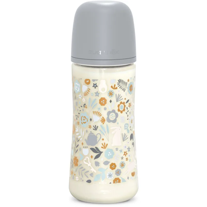 Suavinex Wonderland SX Pro Physiological Anti-Colic μπιμπερό L Dense Flow 6 m+ Liberty Cream 360 ml
