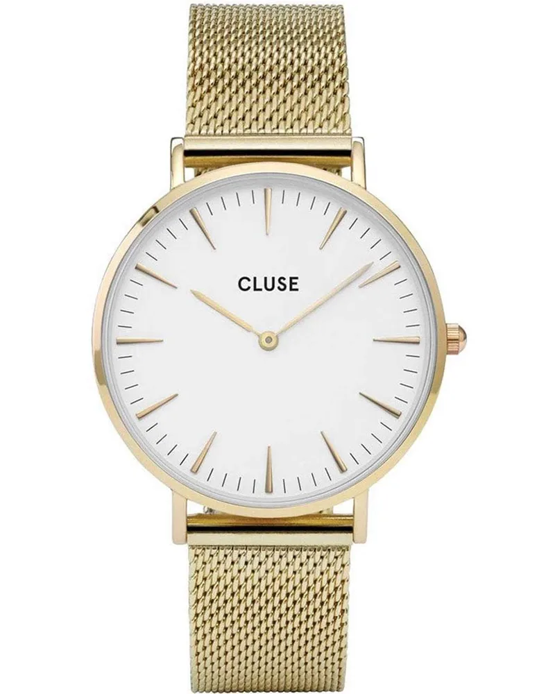 CLUSE La Boheme - CW0101201009, Χρυσό case with Stainless Steel Bracelet