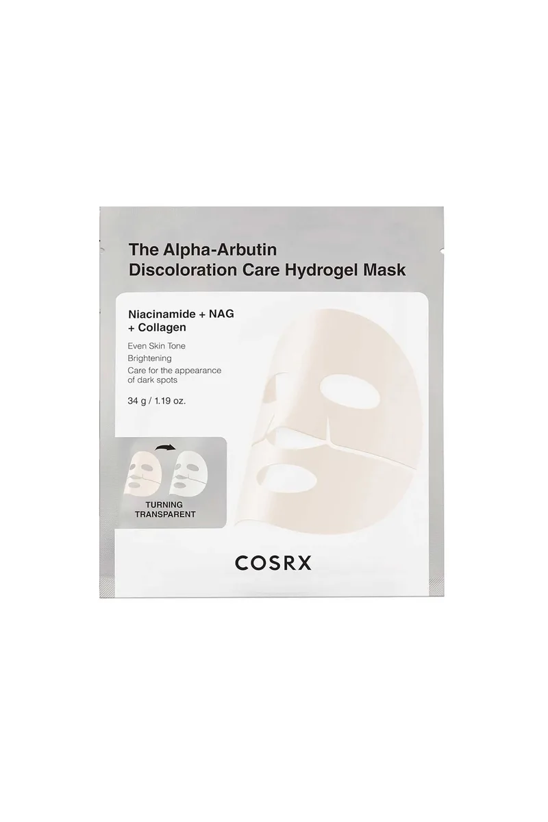 Cosrx Arbutin Discoloration Hydrogel Mask - Μάσκα Λάμψης & Διόρθωσης Δυσχρωμιών 34 gr - 8809598457256