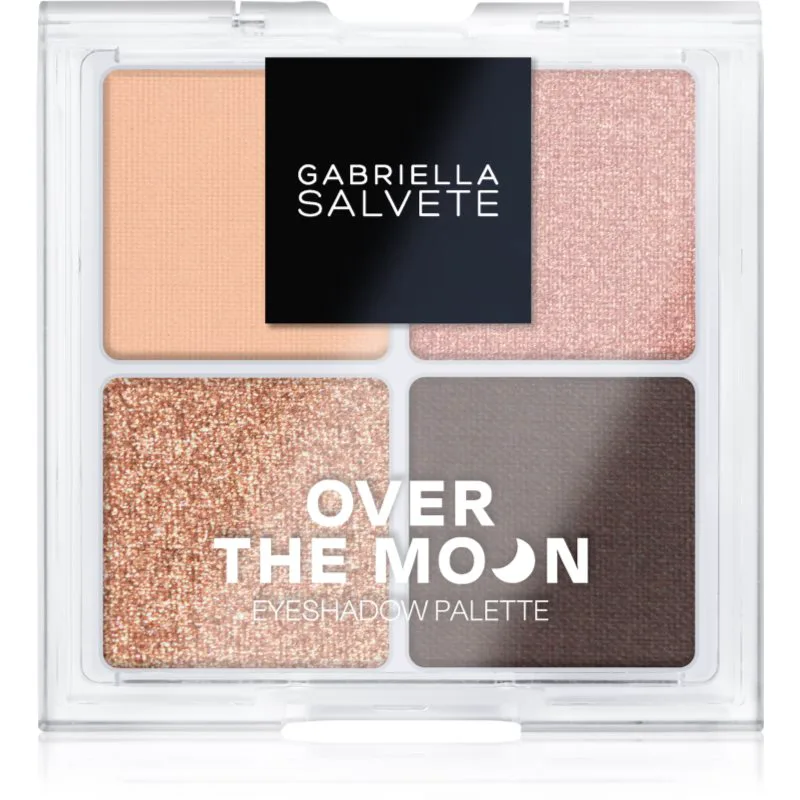 Gabriella Salvete Over The Moon Παλέτα σκιών για τα μάτια Nude Phase 4 γρ