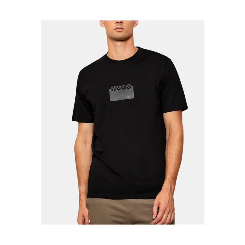 T-shirt με κοντά μανίκια HUGO 50546867 DELASTIO
