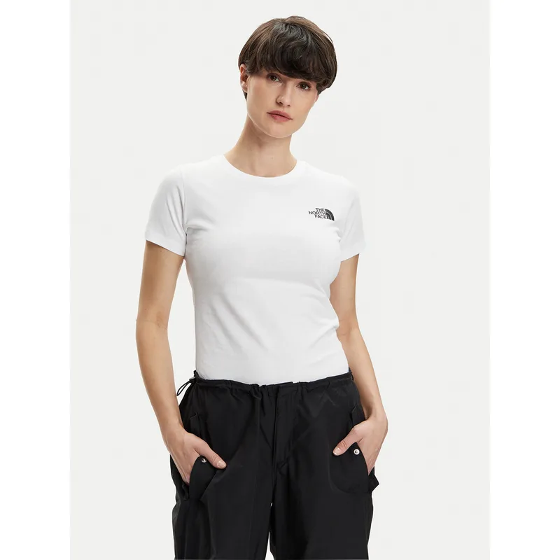 The North Face T-Shirt Redbox NF0A87NM Λευκό Regular Fit