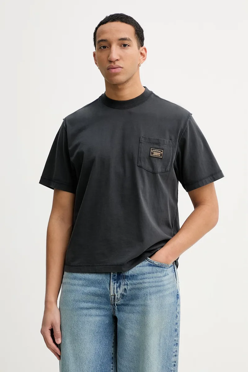 Βαμβακερό μπλουζάκι Guess Originals