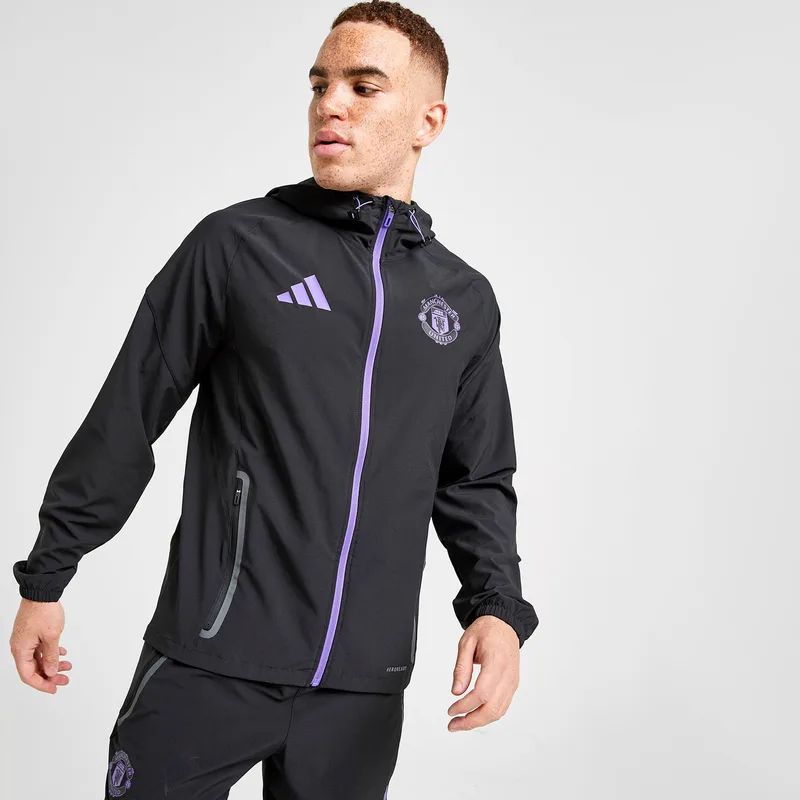 adidas Performance Manchester United Tiro 25 Ανδρικό Αντιανεμικό Μπουφάν (9000251156_88185)