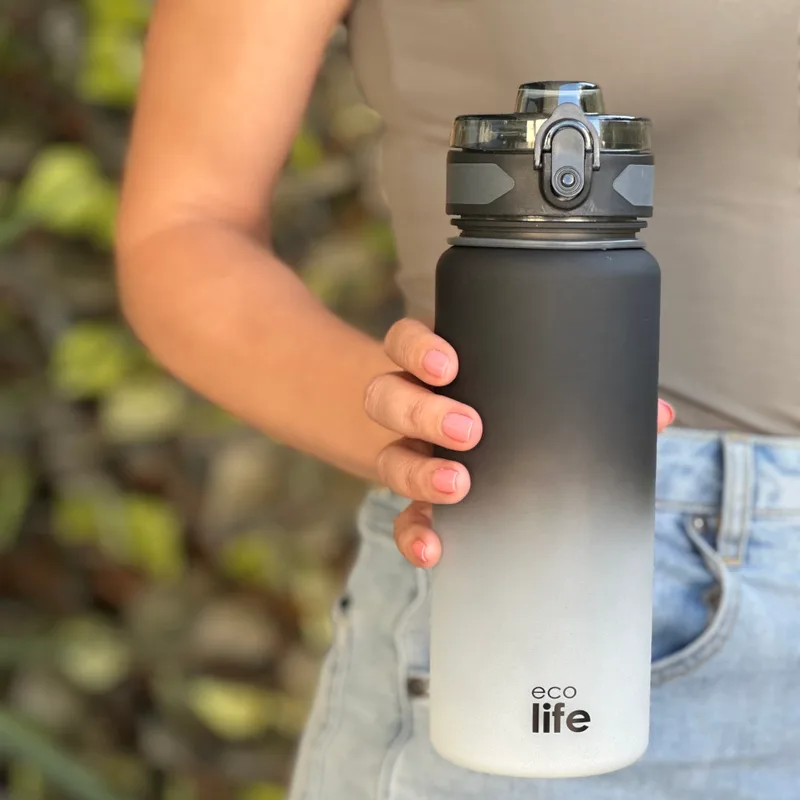 Ecolife Tritan 800ml - Middle Grey