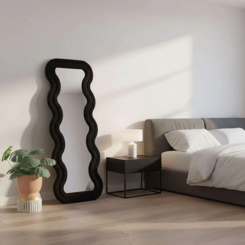 Καθρέπτης Δαπέδου Mundo - Black 985Etr1140 (65x170 cm)