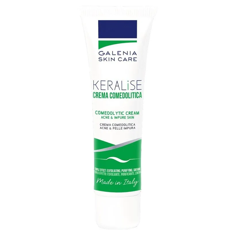 Galenia Skin Care Keralise Comedolytic Cream Σμηγματορυθμιστική Κρέμα Απολέπισης & Καθαρισμού του Ακνεϊκού Δέρματος 30ml