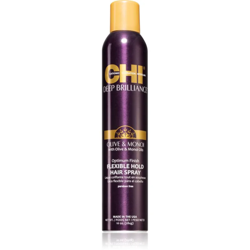 CHI Brilliance Flexible Hold Hair Spray λακ μαλλιών για ελαφρύ κράτημα 284 γρ