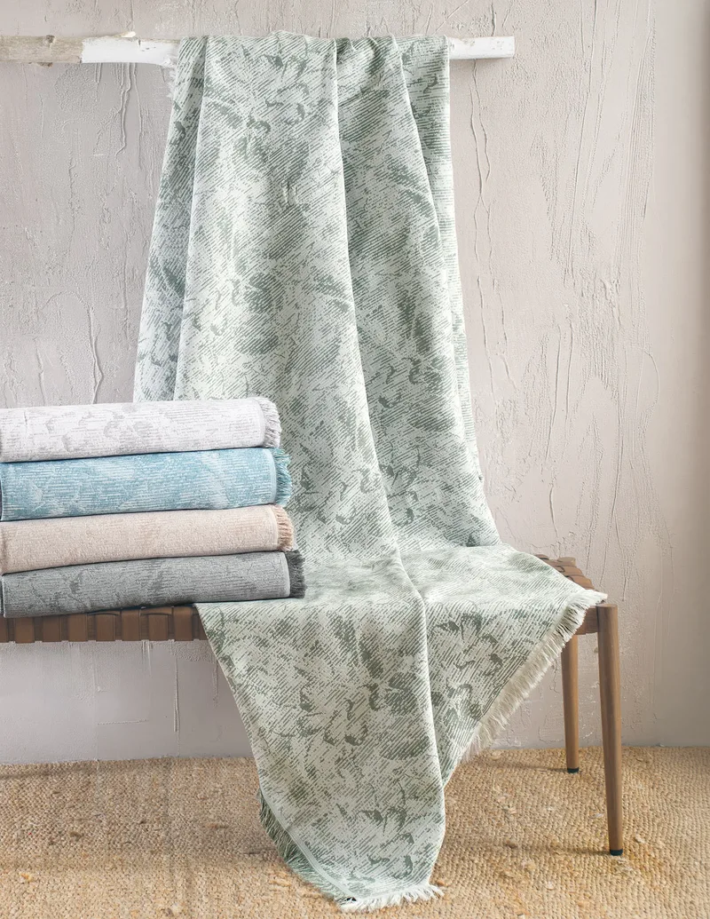 Ριχταρι τετραθεσιου (180χ330) peony khaki, rythmos home