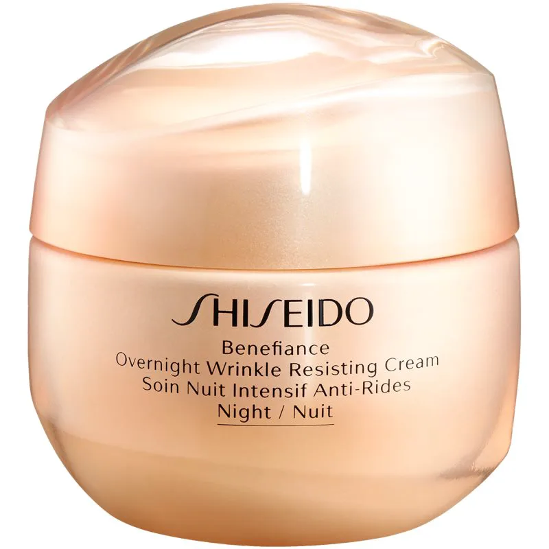 Shiseido Benefiance Overnight Wrinkle Resist Cream κρέμα νύχτας ενάντια στις ρυτίδες 50 ml