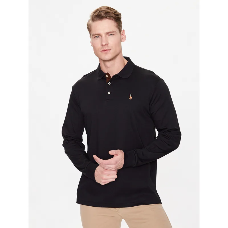 Polo Ralph Lauren Polo 710671785002 Μαύρο Slim Fit