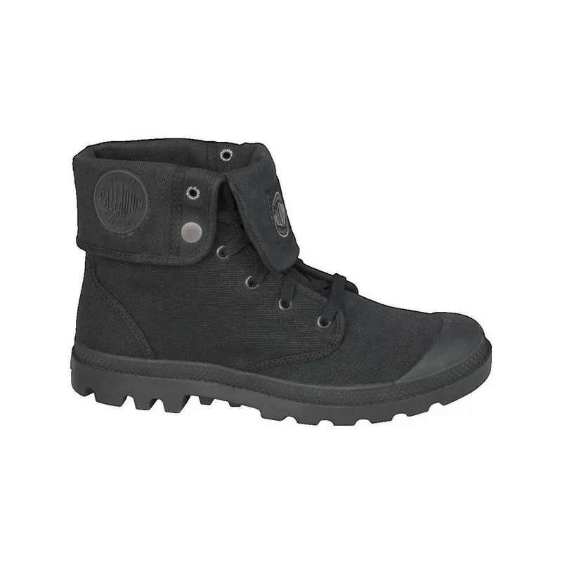 Ψηλά Sneakers Palladium Baskets Baggy noir
