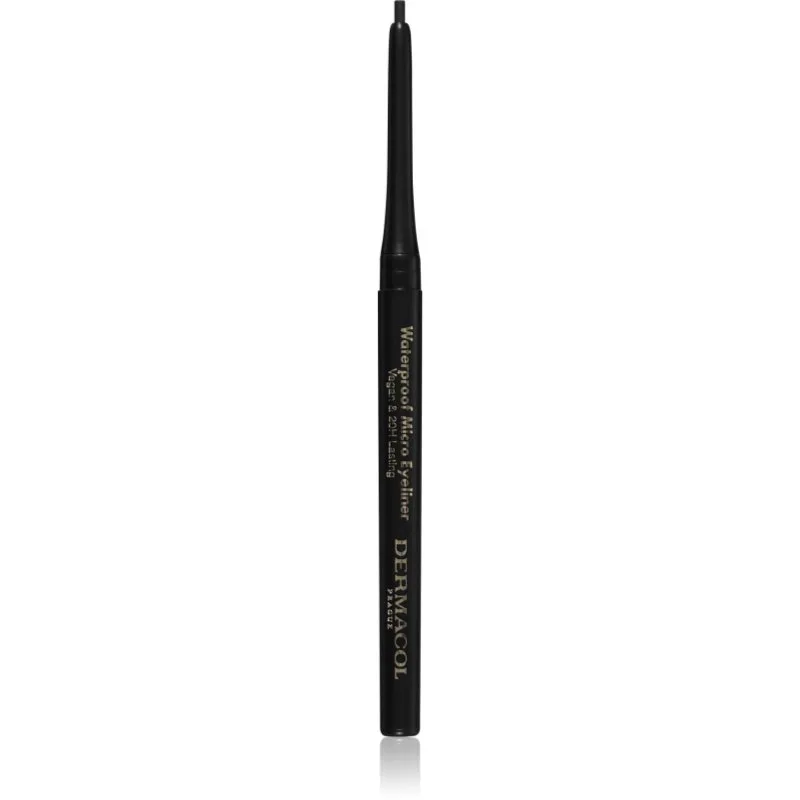 Dermacol Micro Eyeliner Waterproof αδιάβροχο μολύβι για τα μάτια απόχρωση 01 Black 1 γρ