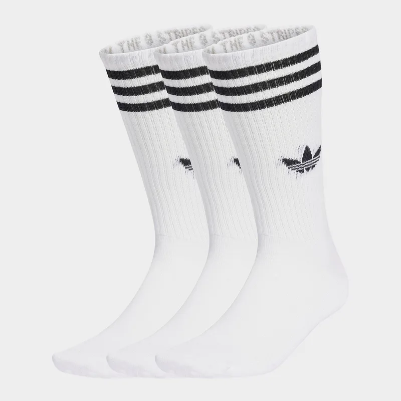 adidas Originals 3-Stripes High Crew 3-Pack Unisex Κάλτσες (9000236443_13454)