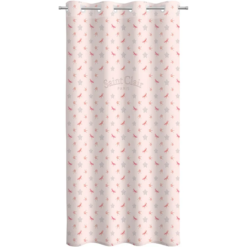 Κουρτίνα Με Τρουκς 160X240 Saint Clair Soft-Touch Rosie Pinky V2 (160x240)