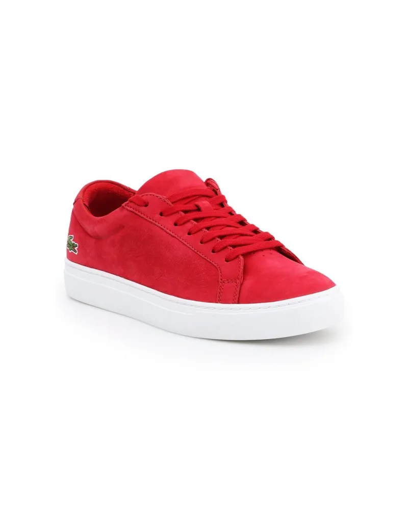 Lacoste L.12.12 216 Cam Ανδρικά Sneakers Κόκκινα 31CAM0138047