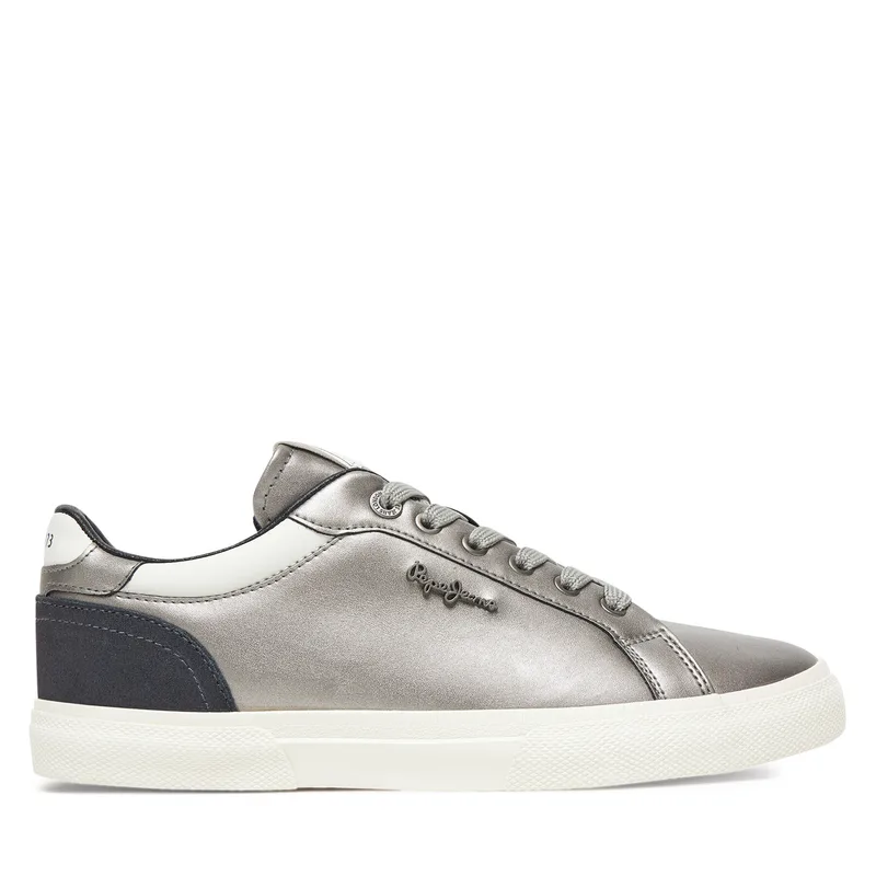 Αθλητικά Pepe Jeans Kenton Glam W PLS300005 Ασημί