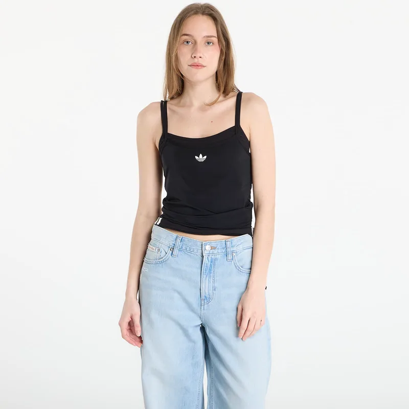 adidas Double Layered Tank Top Black/ Black S