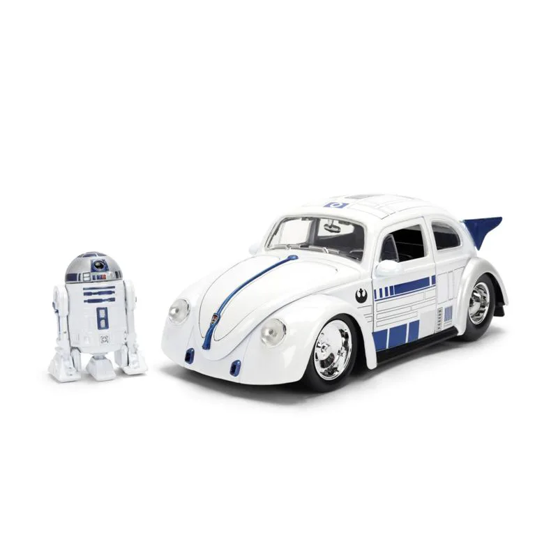 Jada Star Wars R2D2 1959 Volkswagen Drag Beetle 1:24 Scale Model 9336912314R00