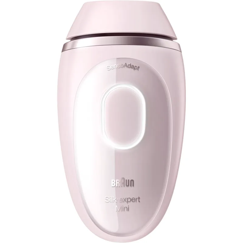 Καφέ IPL Silk·expert Mini PL1100 IPL συσκευή αποτρίχωσης για σώμα, πρόσωπο, περιοχή μπικίνι και μασχάλη 1 τμχ