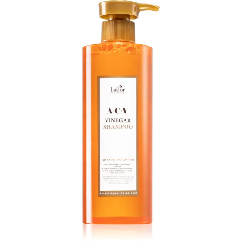 La'dor ACV Vinegar σαμπουάν για βαθύ καθαρισμό Για λάμψη και απαλότητα μαλλιών 430 ml