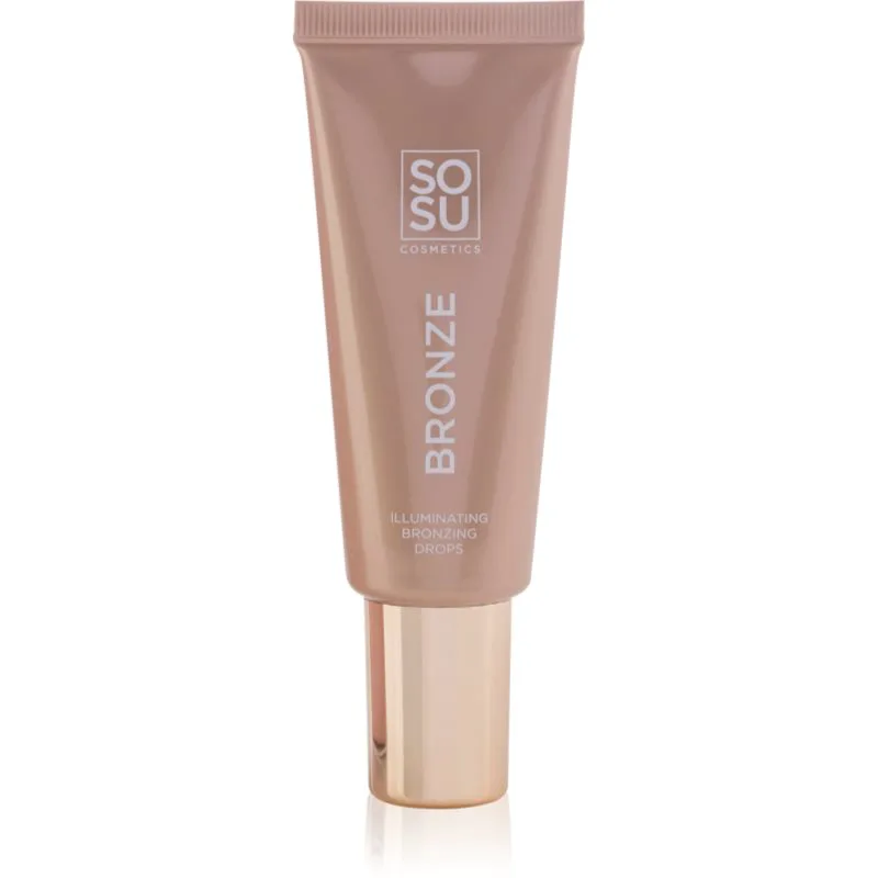 SOSU Cosmetics Bronze Drops υγρό μπρονζερ (λαμπρυντικό) 20 ml