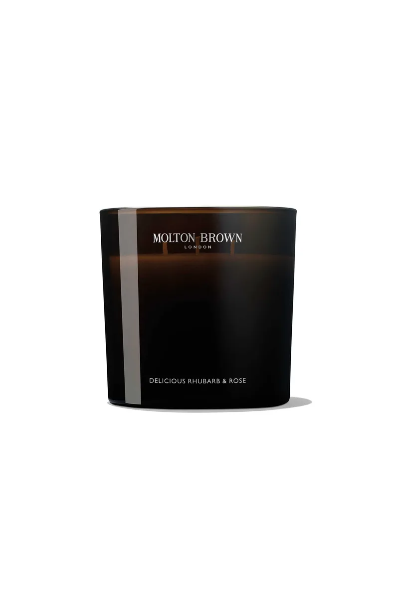 Molton Brown Delicious Rhubarb & Rose Luxury Candle 600 gr - 5110807